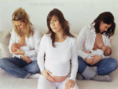 Беременность в период кормления грудью