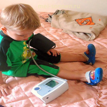Как измерить артериальное кровяное давление ребенку?