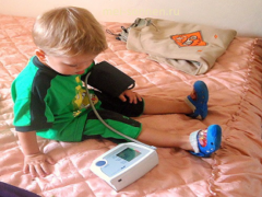 Как измерить артериальное кровяное давление ребенку?