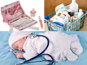 Что должно быть в аптечки для новорожденного ребенка?