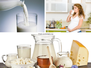 Чем полезны молочные продукты для беременной женщины? 