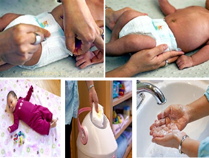 Как правильно надеть подгузник на младенца и как часто нужно его менять3