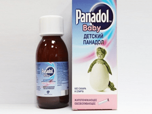Жаропонижающее Панадол для детей