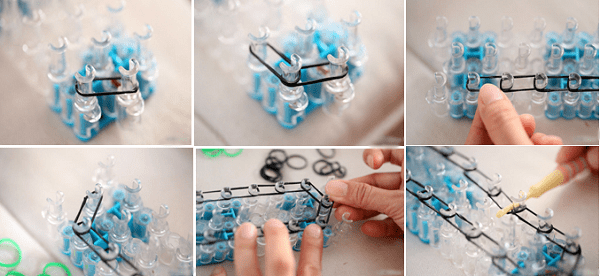 Пошаговые инструкции и схемы плетения браслетов на станке