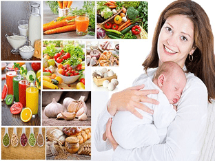 Рацион питания кормящей мамы по месяцам